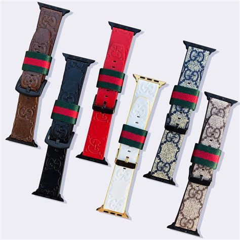 gucci face for apple watch|authentic gucci apple watch band.